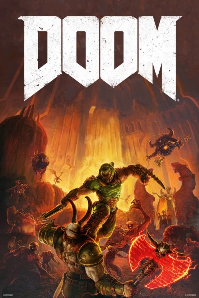 Doom 2016 обложка