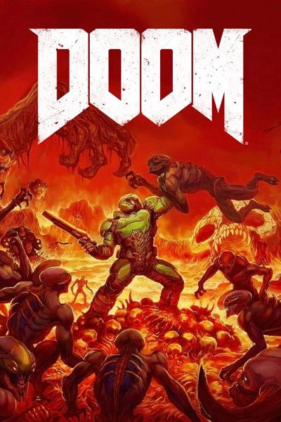 Doom 2016 обложка