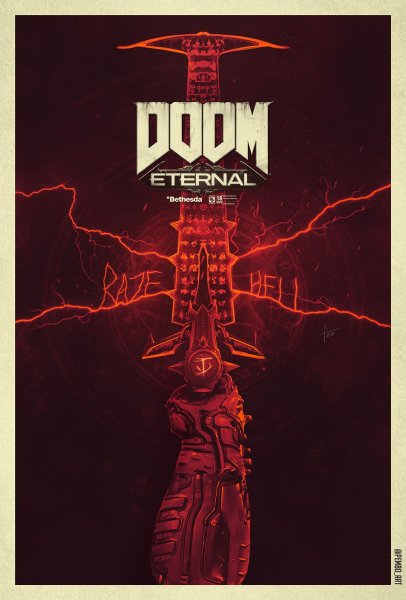 Doom 1993 poster