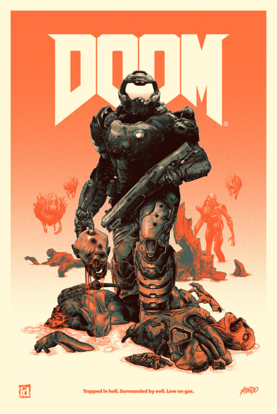 Doom 2016 Постер