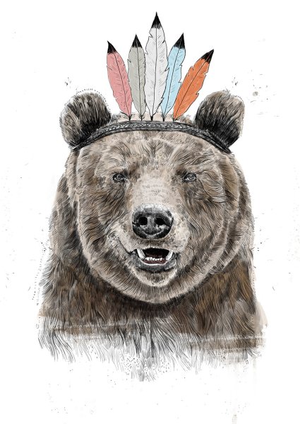 Постер Медвежонок