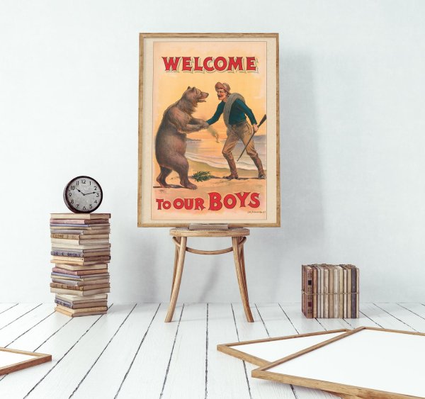 Постер Медвежонок