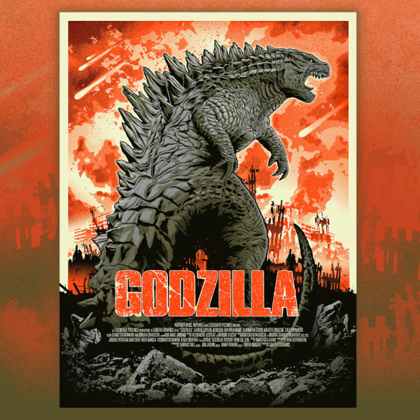 Годзилла 1954 арт