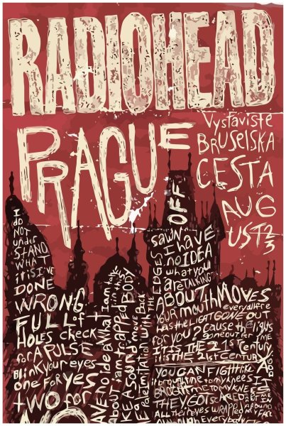 Радиохед Постер