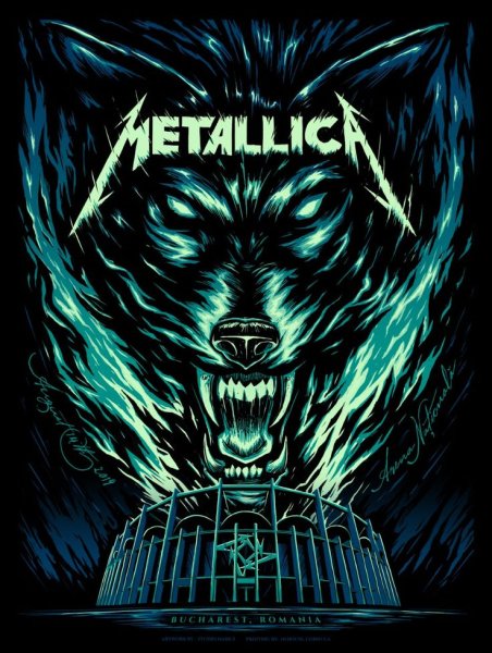 Metallica WORLDWIRED poster