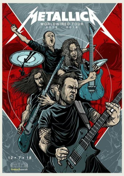 Постеры группы металлика