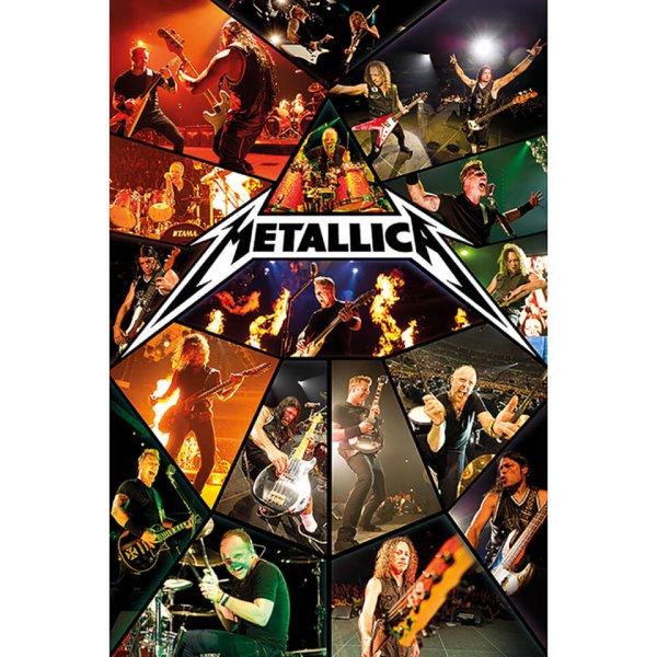 Постеры рок групп металика