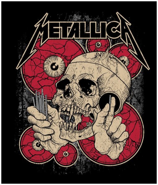 Metallica рок постеры