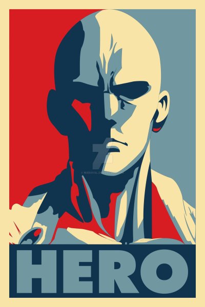 One Punch man Постер