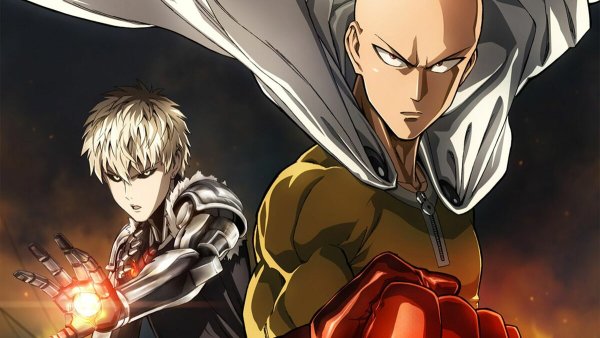 Сайтама из аниме Ванпанчмен one Punch man