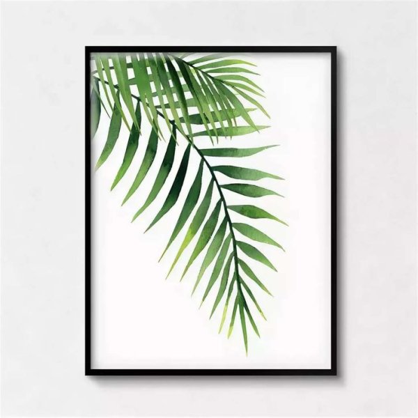 Картина пальмовые листья