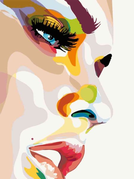 Артвентура картина по номерам "Мелани Лоран" 50x40 см