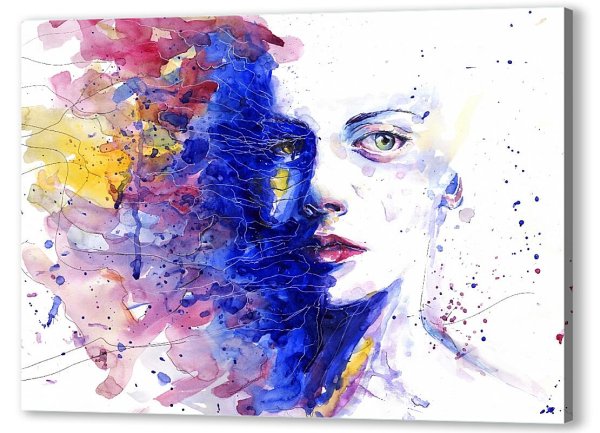 Девушка. Абстракция