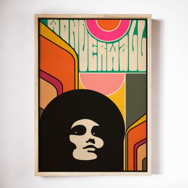 Постеры в стиле 60 х