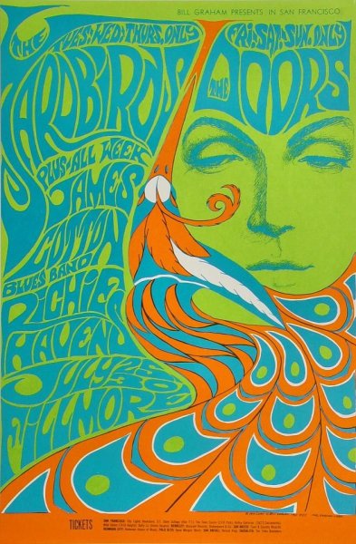 Psychedelic posters 60s