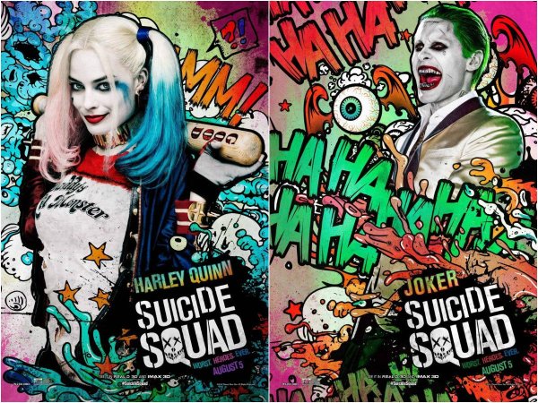 Отряд самоубийц постеры к фильму