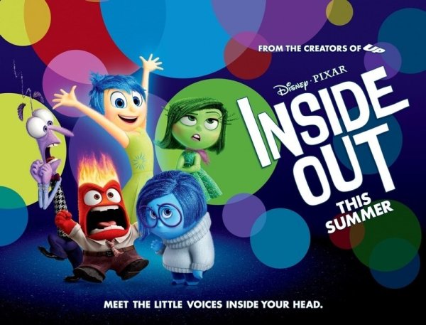 Inside out (2015) Постер
