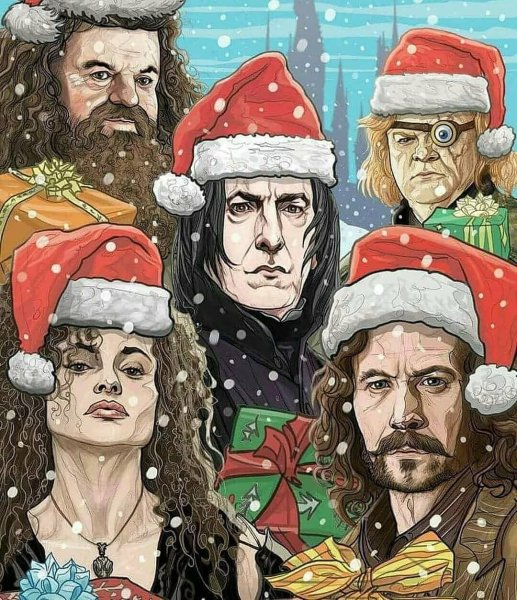 Новогодний городской пейзаж