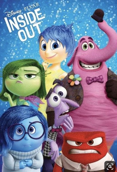 Inside out (2015) Постер