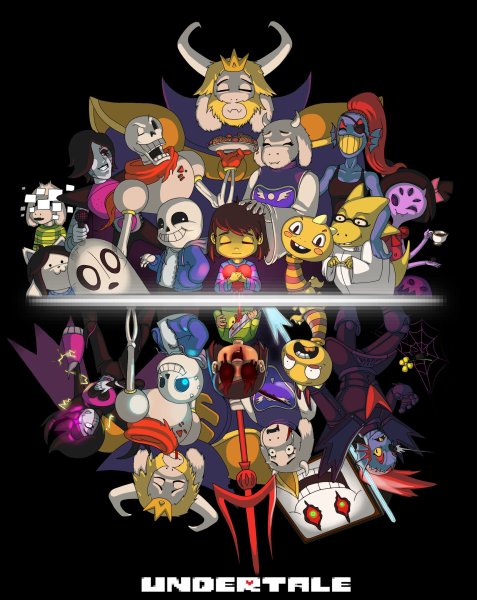 Пацифист Undertale Art
