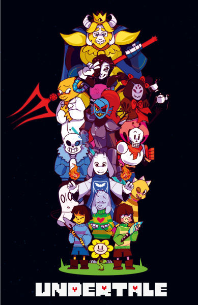 Андертейл Постер к игре