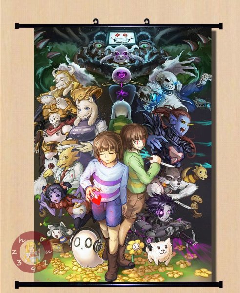 Постер андертейл аниме