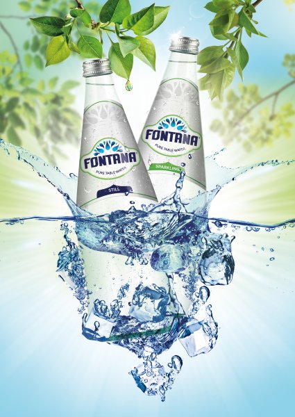 Креативная реклама питьевой воды