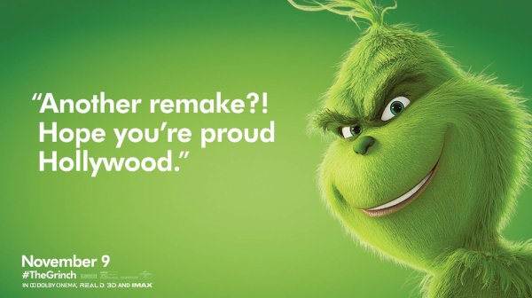 Гринч улыбка 2018