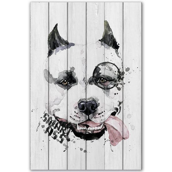 Стильный Постер собака