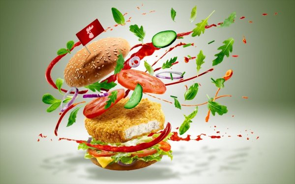 Креативная реклама кафе