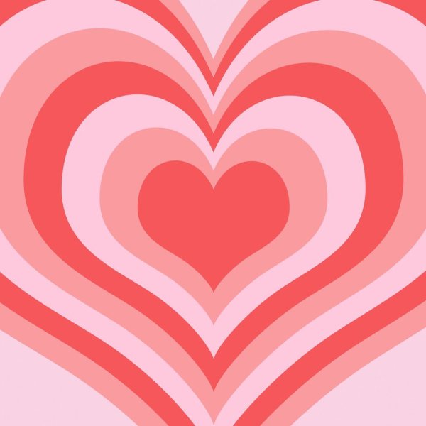 Постеры на стену с сердечками