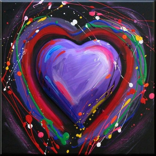 Сердце на веревочке