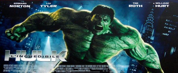 Невероятный Халк фильм 2008 Постер