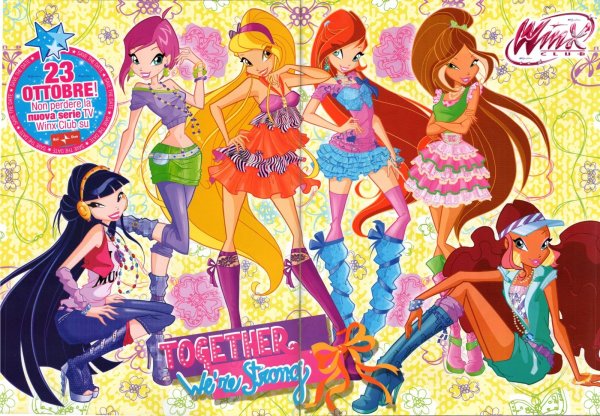 Винкс плакат на стену