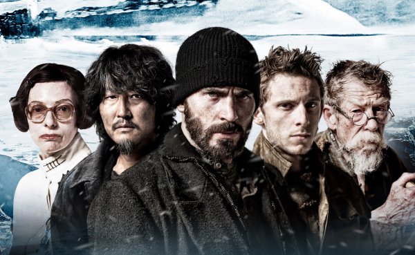 Пон Чжун Хо сквозь снег