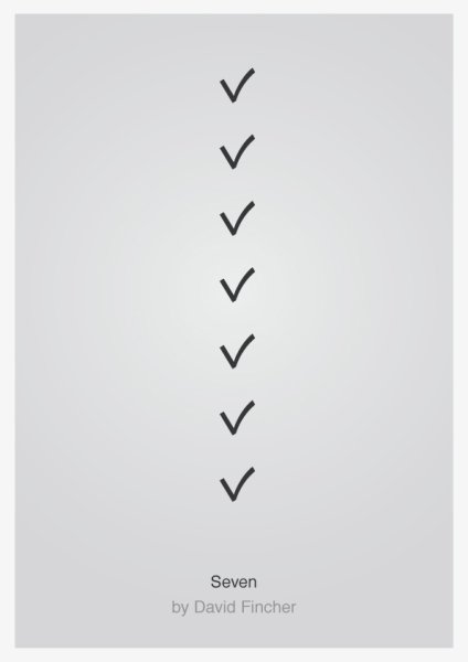 Минималистичный плакат один дома