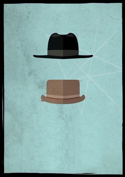 Аватар минималистический Постер