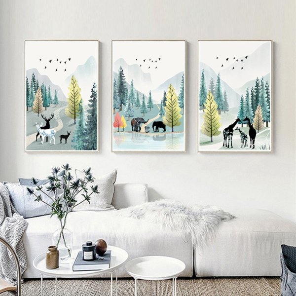 Постеры в стиле Сканди