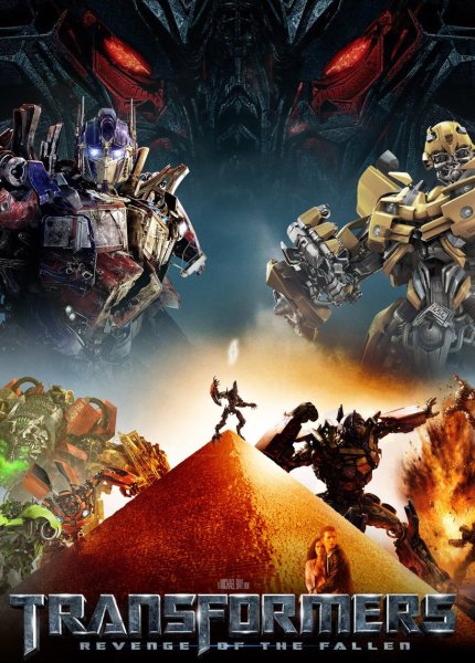 Трансформеры месть падших фильм 2009 Постер