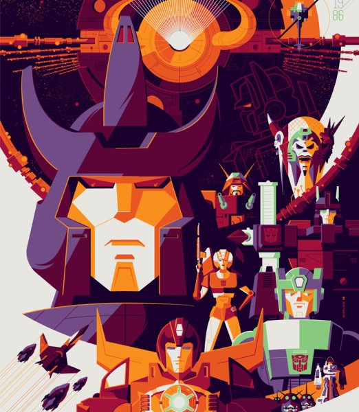 Transformers 1986 Постер