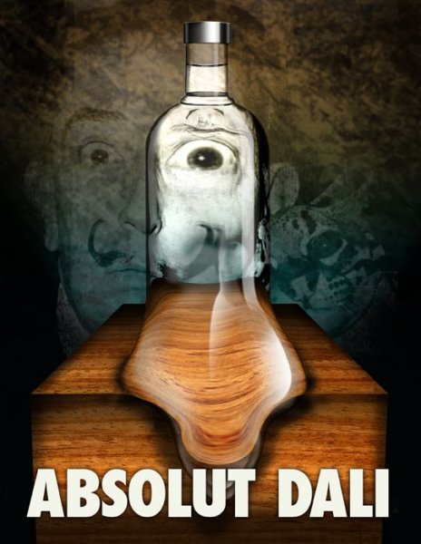 Абсолют водка плакат