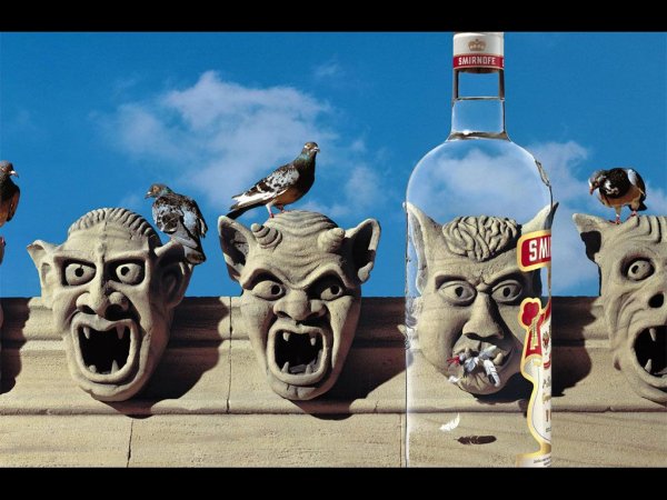 Плакат водка