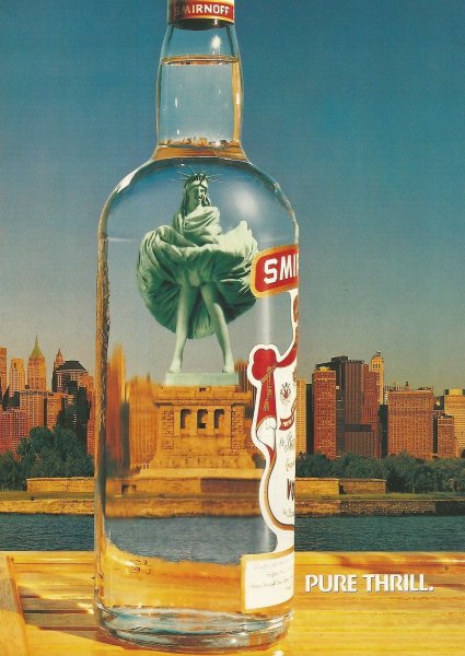 Экспортная водка СССР