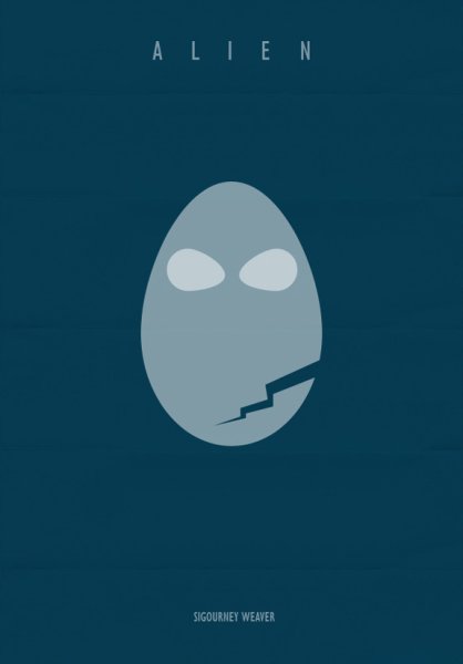 Минималистичный Постер к фильму