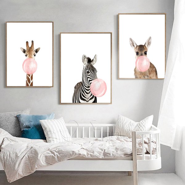 Постеры на стену животные