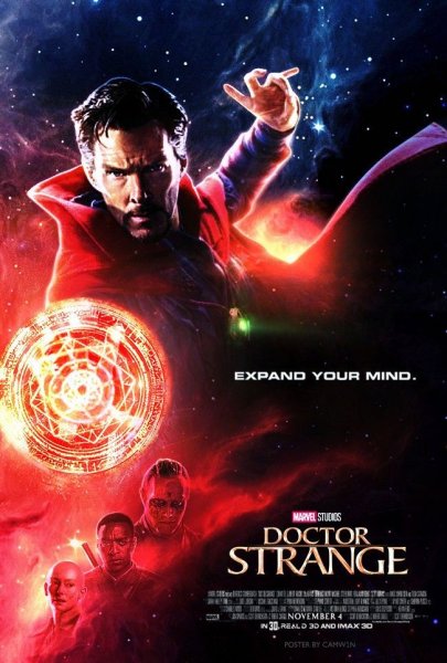 Доктор Стрэндж 2016 Постер
