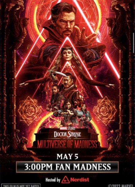 Доктор Стрэндж в мультивселенной безумия Постер