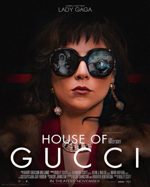 Рекламные плакаты Gucci