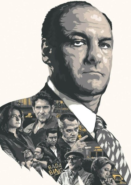 Тони сопрано Постер