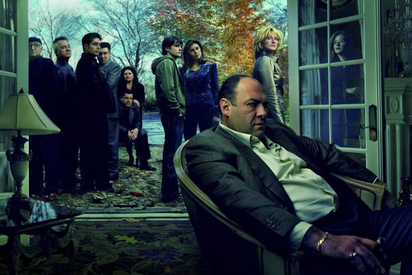 Клан сопрано сериал Постер